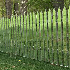 Прозрачный забор